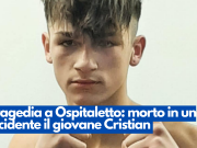 Tragedia a Ospitaletto: morto in un incidente il giovane Cristian