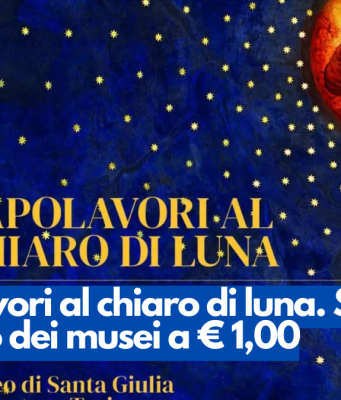 Capolavori al chiaro di luna. Stasera biglietto dei musei a € 1,00