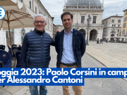 Paolo Corsini in campo per Alessandro Cantoni