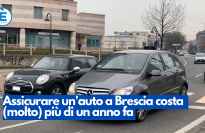 Assicurare un’auto a Brescia costa (molto) più di un anno fa
