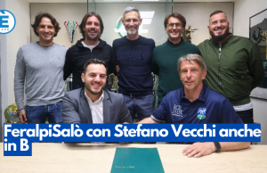 FeralpiSalò con Stefano Vecchi anche in B