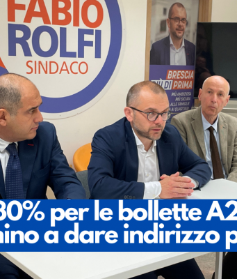 Rolfi, “-30% per le bollette A2A. E i soci tornino a dare indirizzo politico”