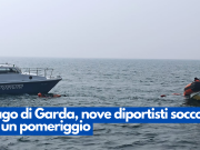 Lago di Garda, nove diportisti soccorsi in un pomeriggio