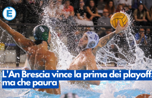 L’An Brescia vince la prima dei playoff, ma che paura