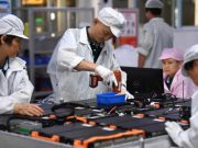Cina: capacità installata batterie di alimentazione aumenta a maggio