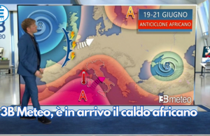 3B Meteo, è in arrivo il caldo africano