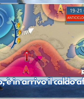 3B Meteo, è in arrivo il caldo africano
