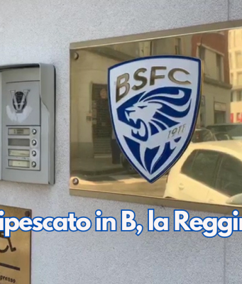 Brescia ripescato in B, la Reggina è fuori
