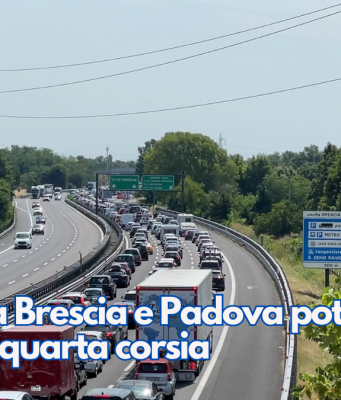 La A4 fra Brescia e Padova potrebbe avere la quarta corsia