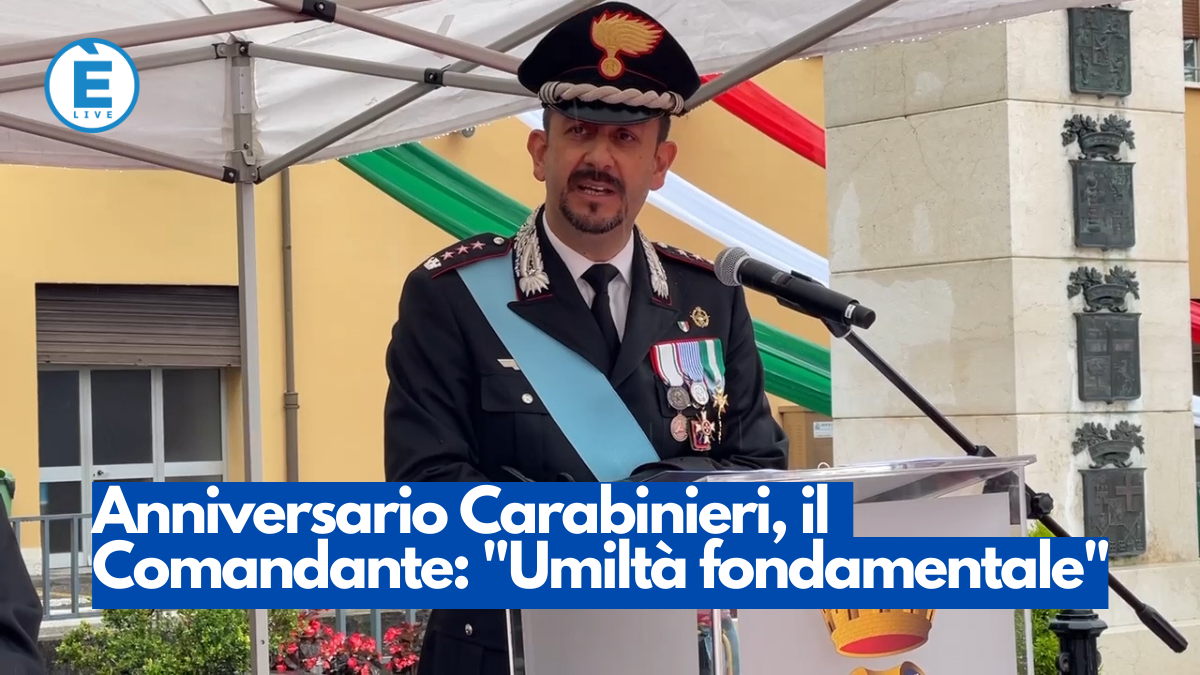 Anniversario Carabinieri, il Comandante: “L’umiltà è fondamentale”