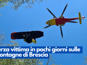 Terza vittima in pochi giorni sulle montagne di Brescia
