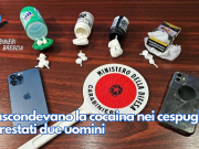 Nascondevano la cocaina nei cespugli. Arrestati due uomini