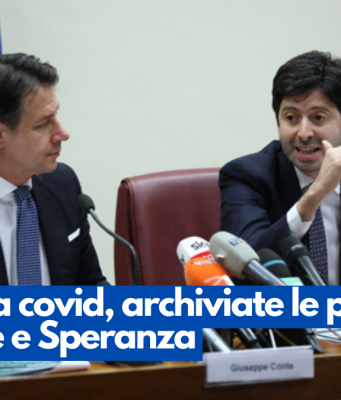 Inchiesta covid, archiviate le posizioni di Conte e Speranza