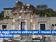 Da oggi orario estivo per i musei civici di Brescia