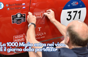 La 1000 Miglia entra nel vivo. È il giorno della partenza