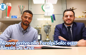 Nuovo arrivo alla FeralpiSalò: ecco Alessio Da Cruz