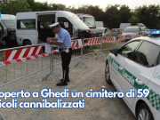 Scoperto a Ghedi un cimitero di 59 veicoli cannibalizzati