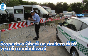 Scoperto a Ghedi un cimitero di 59 veicoli cannibalizzati