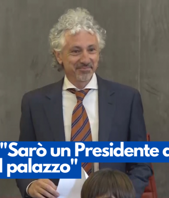 Rossini: “Sarò un Presidente dentro e fuori dal palazzo”