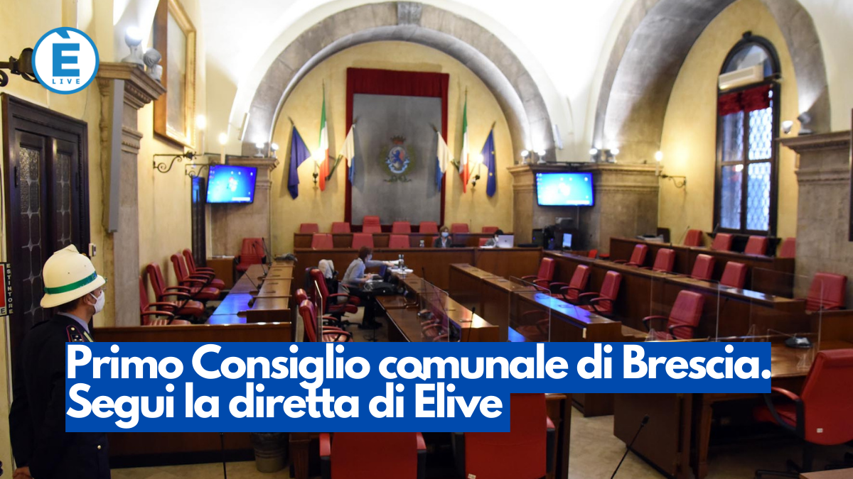 Primo Consiglio comunale di Brescia. Segui la diretta di Èlive