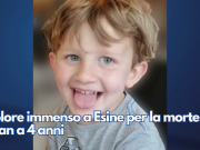 Dolore immenso a Esine per la morte di Evan a 4 anni