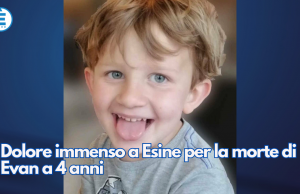 Dolore immenso a Esine per la morte di Evan a 4 anni