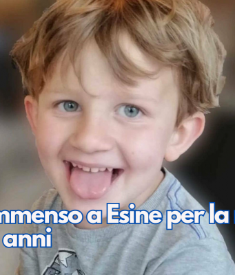 Dolore immenso a Esine per la morte di Evan a 4 anni