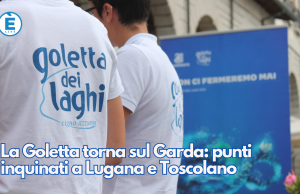 La Goletta torna sul Garda: punti inquinati a Lugana e Toscolano