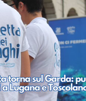 La Goletta torna sul Garda: punti inquinati a Lugana e Toscolano