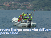 Ritrovato il corpo senza vita dell’uomo disperso a Iseo