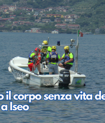 Ritrovato il corpo senza vita dell’uomo disperso a Iseo