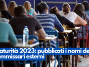 Maturità 2023: pubblicati i nomi dei commissari esterni