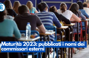 Maturità 2023: pubblicati i nomi dei commissari esterni