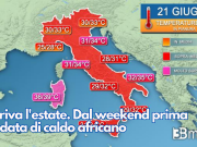 Arriva l’estate. Dal weekend prima ondata di caldo africano