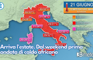 Arriva l’estate. Dal weekend prima ondata di caldo africano