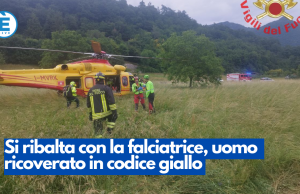 Si ribalta con la falciatrice, uomo ricoverato in codice giallo