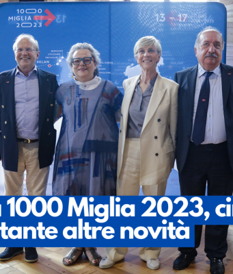 Verso la 1000 Miglia 2023, cinque giorni e tante altre novità
