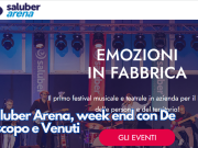 Saluber Arena, week end con De Piscopo e Venuti