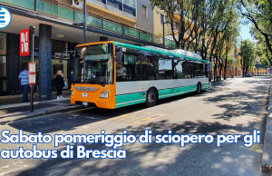 Brescia, oggi c’è lo sciopero degli autobus