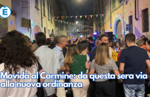 Movida al Carmine: da questa sera via alla nuova ordinanza