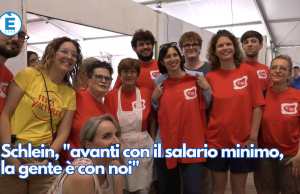 Schlein, “avanti con il salario minimo, la gente è con noi”