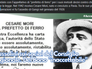 Mussolini sui social del Pirellone. Del Bono “inaccettabile”. Poi la rimozione