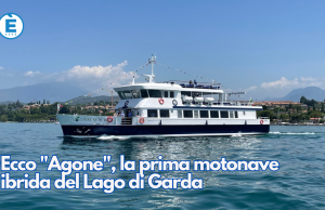 Ecco “Agone”, la prima motonave ibrida del Lago di Garda