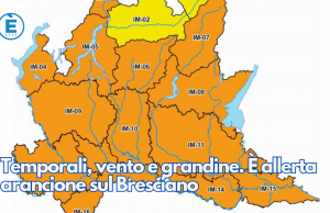 Temporali, vento e grandine. È allerta arancione sul Bresciano