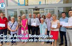 Con gli Amici di Bottonaga la solidarietà non va in vacanza