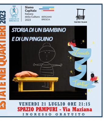 A Sanpolino la “storia di un bambino e di un pinguino”