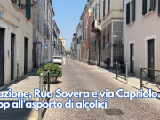 Stazione, Rua Sovera e via Capriolo. Stop all’asporto di alcolici