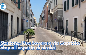 Stazione, Rua Sovera e via Capriolo. Stop all’asporto di alcolici