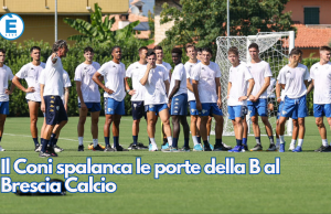Il Coni spalanca le porte della B al Brescia Calcio