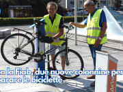 Con la Fiab, due nuove colonnine per riparare le biciclette